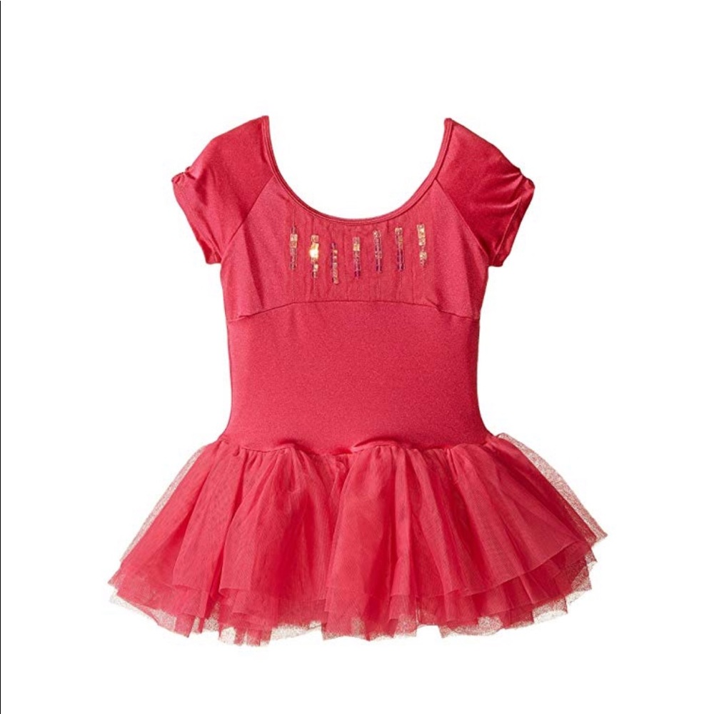 Bloch Hot Pink Leotard Dance Dress